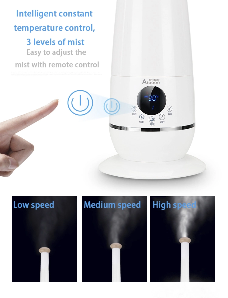 3L Multifunction Remote Control Digital Industrial Ultrasonic Disinfectant Humidifier Ultrasonic Humidifiers