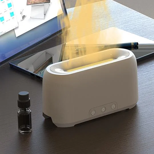 Factory Wholesale Flame Air Humidifier Cool Mist Ultrasonic Aroma Diffuser Mist Maker 200ml Mini Humidifier