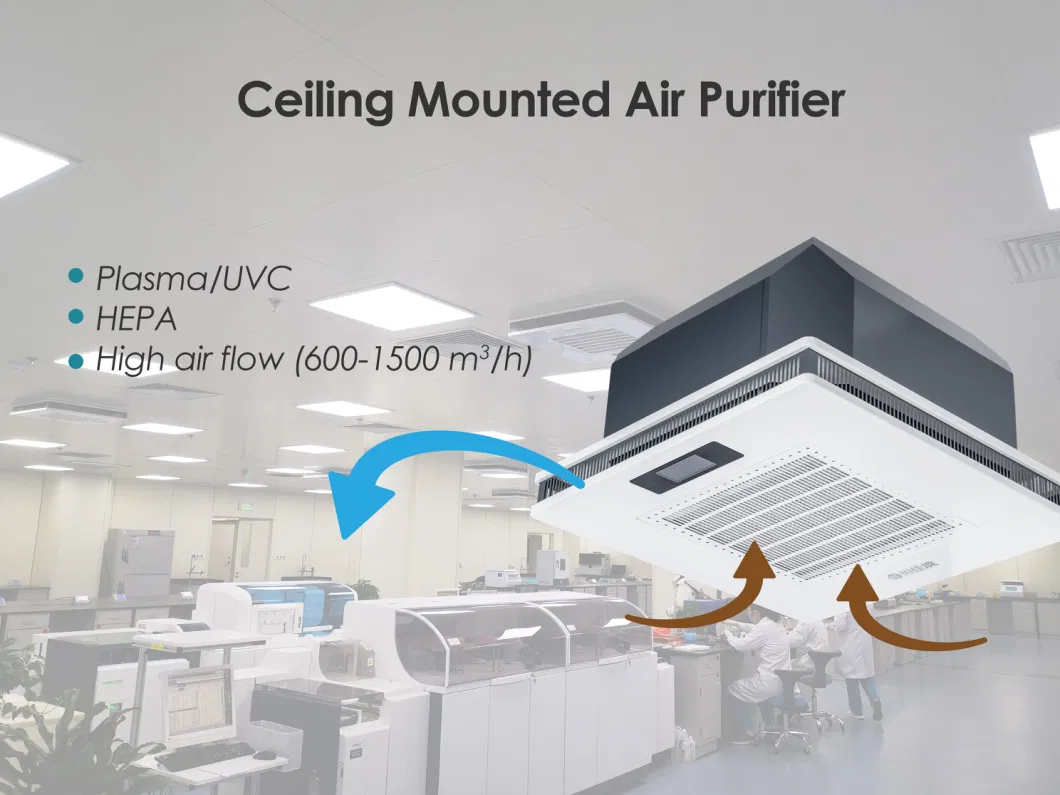 Metal Shell Air Disinfection Machine with Ionizer